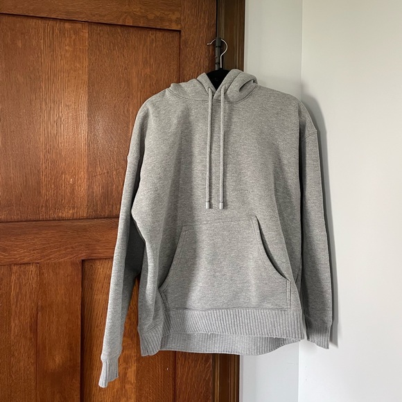 Zara Tops - ZARA Oversized Grey Sweatshirt